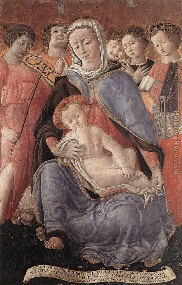 Domenico di Bartolo Madonna of Humility painting - Unknown Artist Domenico di Bartolo Madonna of Humility art painting